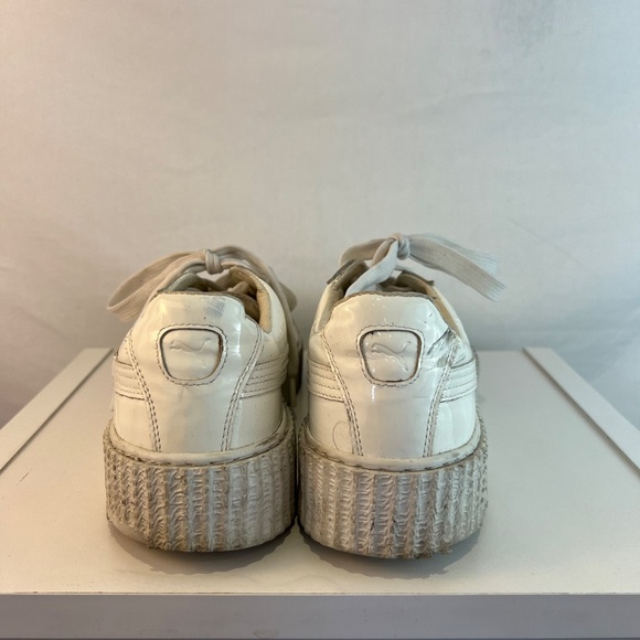 FENTY PUMA by Rihanna - Men's 12US Creepers - Glo White Patent Leather - RARE!!! - Picture 7 of 13